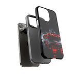 Z06 C8 Phone Case, Red Smoke Studio Reflection Cover