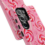 Candy Swirl Lollipop Art Tough Phone Case