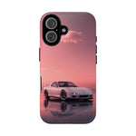 White FD RX-7 Blush Pink Sky Tough Case