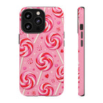 Candy Swirl Lollipop Art Tough Phone Case