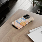 Milk Cookie Phone Case Cute Food Kawaii Tough Cover Gift Art