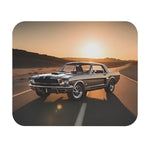 1965 Shelby GT350 Mouse Pad Desert Highway Sunset Golden Desk Mat