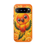 Sun Conure Kawaii Citrus Art Tough Phone Case