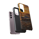 73 Chevy C10 Square body Truck Two-Tone Sunrise Tough Phone Case