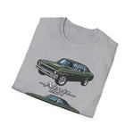 1971 Chevy Nova illustration T-Shirt | Classic Muscle Car artwork