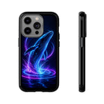 Neon Holographic Whale Phone Case | Tough Case
