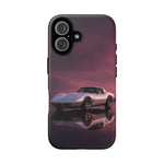 Soft White C3 Corvette Mauve Sky Phone Case
