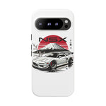 NSX Retro Mount Fuji Illustration JDM phone case | Tough Cover