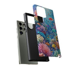 Underwater Coral Reef Phone Case | Colorful Tropical Fish Ocean Scene