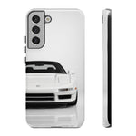 White NSX Phone Case, Retro 90s JDM Supercar Cover, Gift for Car Lovers