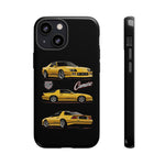 Yellow IROC-Z Camaro Triple View Tough Phone Case Cover Gift