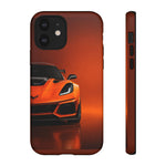 Orange C7 ZR1 Studio Front Tough Phone Case