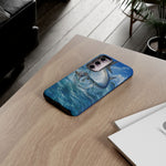 Tarpon Jump Phone Case, Fly Fishing Flats Tough Cover for Anglers