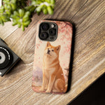 Akita Cherry Blossom Phone Case Sakura Dog Lover Gift
