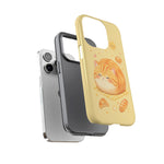 Orange Tabby Loaf Kawaii Chibi Pet Cat Art Tough Phone Case
