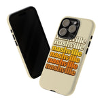 Nashville Retro Stack phone case | Tough Cover