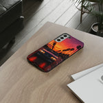 Fox Body Mustang Sunset Tough Phone Case - Palm Boulevard Poster