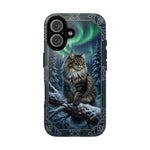 Norwegian Forest Cat Nordic Art Tough Phone Case