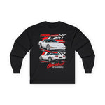 1995 C4 ZR-1 Graphic Long Sleeve Tee | Heartbeat of America