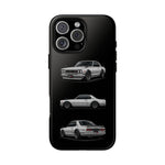Silver Hakosuka Skyline Classic Sports Car Tough Phone Case for JDM Fans