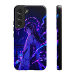 Neon Shrine Maiden phone case | Tough Case, anime vaporwave