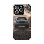 OBS Chevy Truck Phone Case, White Classic Pickup Tough Cover, Gift