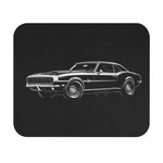 Classic Muscle Car Mouse Pad | Retro 68 Camaro Illustration
