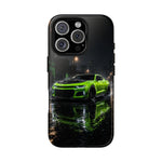 Camaro ZL1 Neon Green Muscle Car phone case | Tough Cover