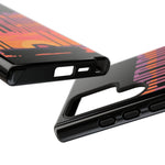 Silverado sunset truck Phone Case | Retro pickup silhouette