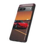 Red C4 ZR-1 King of the Hill Art Tough Phone Case