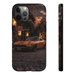 Datsun 240Z Shrine Blossom Dusk Tough Phone Case - Warm Lantern Glow