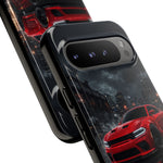 Charger Hellcat Widebody Red Rain Art Phone Case