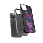 Neon Parrot Cocktails phone case | Tough Cases