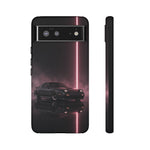 FC RX-7 Pink Neon Fog Column Tough Case
