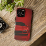 Red NSX Phone Case, 90s JDM Supercar Legend Tough Cover, Mens Gift