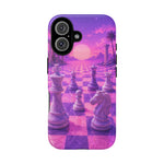 Pastel Chess Infinite Board Vaporwave Art Tough Phone Case