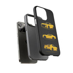 Yellow Camaro SS Muscle Car Phone Case Tough Multi View Print