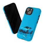 RX-7 Cyan Studio Phone Case Studio Color Match Car Art