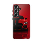 Red Mustang Art Phone Case, GT500 American Muscle Car Tough Cover