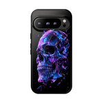 Holographic Skull Phone Case, Shattered Glass Iridescent Cover