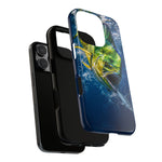 Mahi Mahi Phone Case, Saltwater Fishing Strike Tough Cover for Men