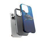 Tiger Shark Phone Case, Dappled Blue Water Tough Cover