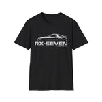 1986 RX-7 FC Classic JDM Rotary Sports Car Name Badge Classic Car T-Shirt Fan Gift
