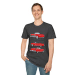 1955 Fairlane Sunliner Classic Car T-Shirt | Vintage Red Convertible