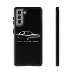 Vintage Galaxie 500 Phone Case | Classic Car Illustration, Black