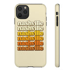 Nashville Retro Stack phone case | Tough Cover