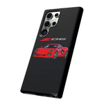 Red C8 Z06 Illustration Phone Case for Vette Owners | Tough Cover