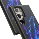 Neon Holographic Whale Phone Case | Tough Case