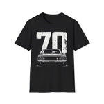 1970 Boss 302 Distressed 70 Classic Car T-Shirt Vintage Fan Gift