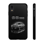 SS396 Malibu Black Glow Phone Case Trim Badge Black Car Art Gift